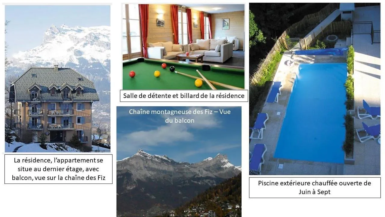 Apartment Vue Magnifique: Duplex Ski Retreat with Garage and Wi-Fi Saint-Gervais-les-Bains