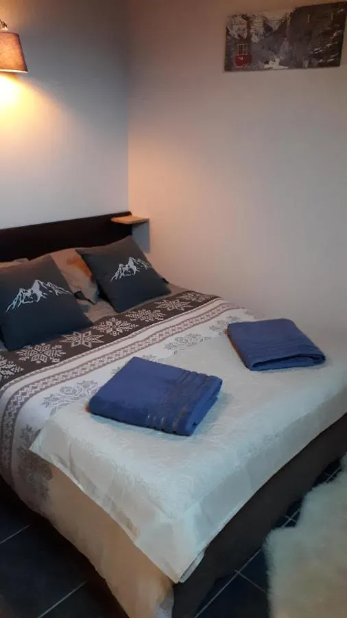 Apartment Vue Magnifique: Duplex Ski Retreat with Garage and Wi-Fi Saint-Gervais-les-Bains